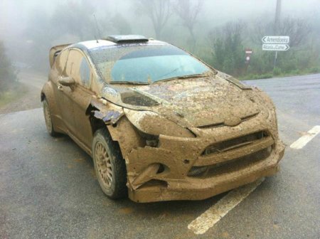 Ралли&nbsp; Португалии, Автомобиль Петтера Сольберга после Аварии на СУ6, Ford Fiesta RS WRC