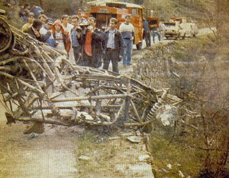 Авария Генри Тойвонена на ралли Корсики 1986 года