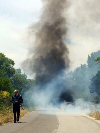 Ралли Сардинии: автомобиль Хирвонена самопроизвольно воспламенился