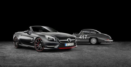 Mercedes выпустил автомобиль в честь 60-летия победы в гонке Mille Miglia