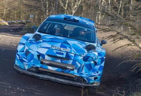Себастьен Ожье протестировал Ford Fiesta RS WRC 2017 года