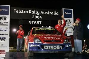 Карлос Сайнц на ралли Австралии 2004 года, WRC