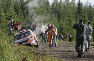 Авария Хенинга Солберга на ралли Финляндии 2009 года