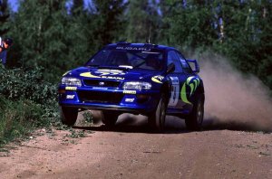 Кеннет Эриксон (Kenneth Eriksson) на ралии WRC 1997 года