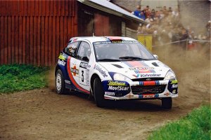 Карлос Сайнц на ралли Финляндии 2001 года, WRC