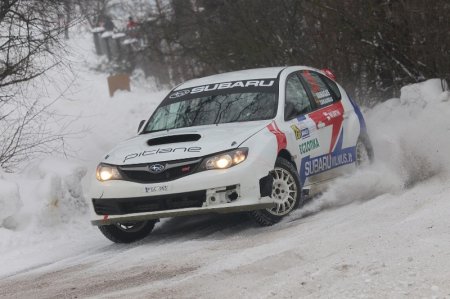 На литовском “Halls Winter Rally” победу одержали латыши