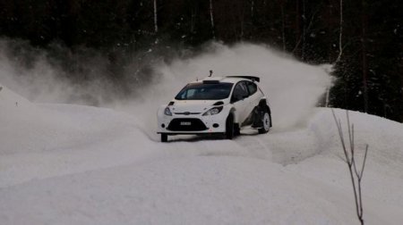 Экипажи Ford выполнили тесты в преддверии Ралли Швеции