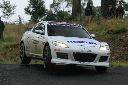 Звезде Академии WRC не повезло в Тасмании