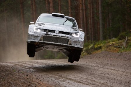 Ожье испытал новый Polo R WRC