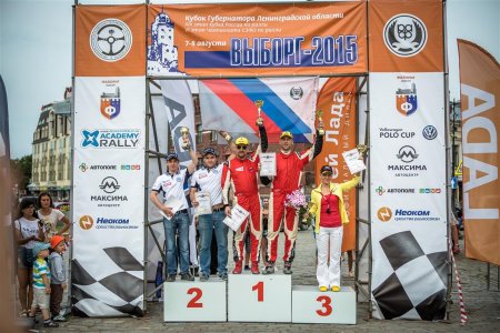 Тольяттинская команда Lada Sport Rosneft Rally выиграла ралли Выборг 2015
