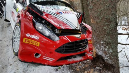 Ралли Монте-Карло 2016: обзор СУ3 - Кубица попал в аварию (Видео)