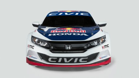 Новое купе Honda Civic подготовили для ралли-кросса