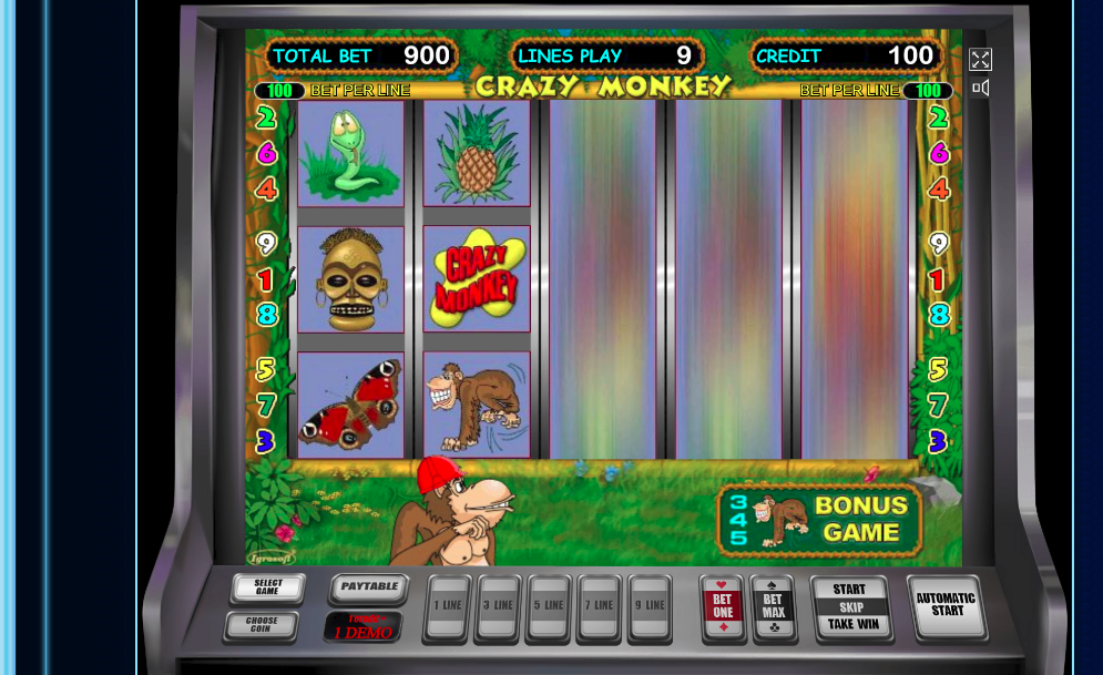 Игры азартные автоматы обезьянки