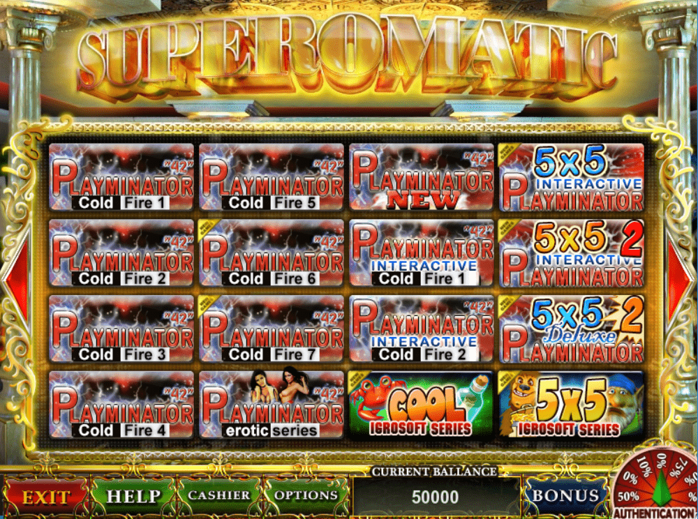 Как играть superomatic casino игровые автоматы играть на виртуальные