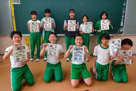 Японские школьники придумают ливрею для российского раллиста Николая Грязина
